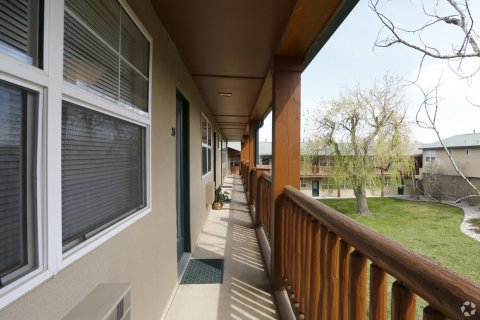 College apartments in Boulder, Colorado.