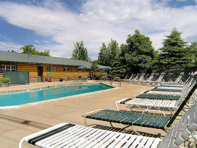 Pool and rec building at our apartments in Boulder CO.