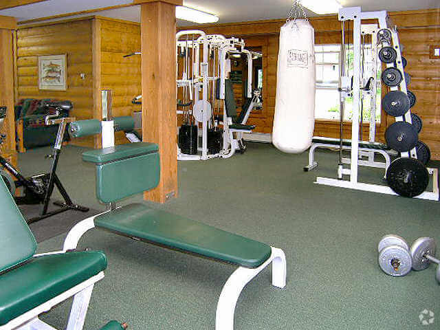 Weights and fitness center at our Boulder CO apartment complex.