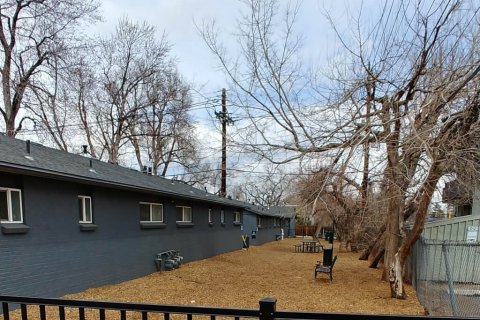 Fenced in dog walking and playing area at our Boulder apartments. We have pet friendly Boulder apartments!